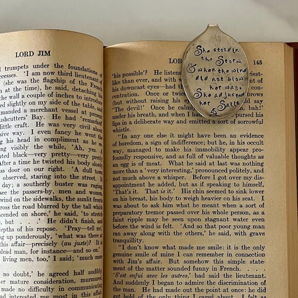 Solid Sterling Silver Bookmark - Picture 4 of 8